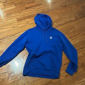 Royal blue adidas hoodie